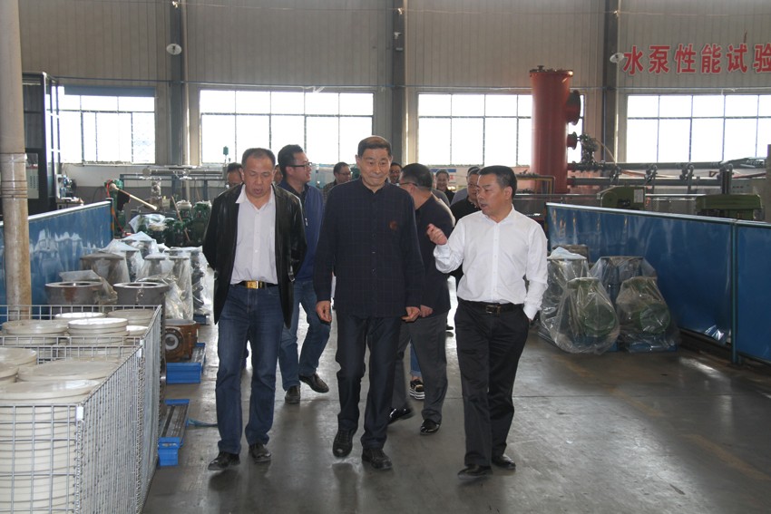 杭州新安江工業(yè)泵-市常務(wù)副市長(zhǎng)俞偉等市領(lǐng)導(dǎo)一行來(lái)公司走訪(fǎng)調(diào)研 (3)